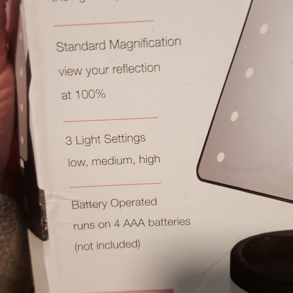 Conair Reflections LED Light Touch Screen Mirror - Picture 6 of 7